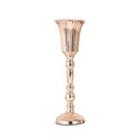 Dekoratívna váza Kovová váza na kvety Stolný stolík L