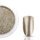 Dust Effect pohár na šampanské 3ml strieborný efekt