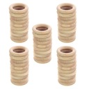 Krúžky Macrame - 33 mm, 50 ks.
