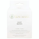 Púdrová henna na obočie Wonder Lashes - Light Brown