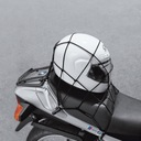 Sieť na motocykle na upevnenie batožiny prilby