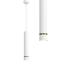 STROPNÉ TRUBOVÉ ZÁVISNÉ LAMPY, ZLATÝ LUSTER