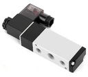 PNEUMATICKÝ SOLENOIDOVÝ VENTIL 5/2 1/4 12V DC solenoidový ovládací ventil