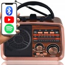 PRENOSNÉ RETRO KUCHYNSKÉ RÁDIO USB NABÍJACIE BT