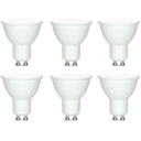 6x LED ŽIAROVKA SMD CCD NEBLIKAJÚCA GU10 5W 400lm 6000K STUDENÁ BIELA