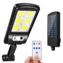 LED SOLAR LAMPA SÚMRAK SNÍMAČ POHYBU DIAĽKOVÉ OVLÁDANIE