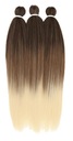 Syntetické vlasy 3 chvostové chvosty Kanekalon rovné 240 g predpnuté