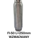 FLEXIBILNÝ KONEKTOR KONEKTOR TLUMIČA FI-50 L=250mm