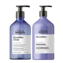 LOREAL BLONDIFIER GLOSS SHAMPOO 500ml CONDITIONER 500M