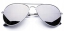 Pilotné slnečné okuliare Aviator Mirrored Pánske Ženy + zadarmo