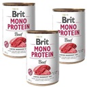 BRIT MONO PROTEIN HOVÄDZIE KRMIVO S HOVÄDZIM MÄSOM 6x400g