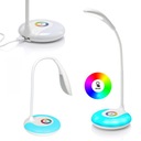 Stolná LED lampa RGB stolová lampa 256 farieb