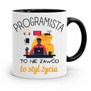 BLACK MUG IT PROGRAMMERS JE ŽIVOTNÝ ŠTÝL