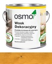 Osmo 3103 Dekoračný vosk, olej 0,75L Dub svetlý