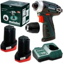 12V 2x2Ah 34Nm PowerMaxx BS Basic Metabo skrutkovač