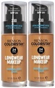 REVLON FOUNDATION set CS NORMAL/DRY PUMP 330 Natural tan