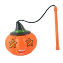 Bezplameňový tekvicový lampáš na Halloween