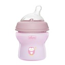 CHICCO fľaša natural feeling 150ml ružová