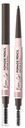 Pomáda na obočie Eveline Brow&Go Dark Brown 01