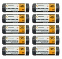 VRECIA VRECKO NA ODPAD 35L SUPER SILNY UNIVERZAL 150KS CIERNY set