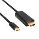 Akyga AK-AV-18 Adaptérový kábel USB-C na HDMI 4K 1,8 m