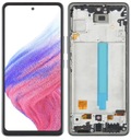 OLED sklo displeja pre Samsung Galaxy A53 5G A536 SM-A536 Čierny rám