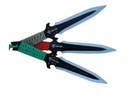 Súprava vrhacích nožov na šípky 3 paracord FOXTER