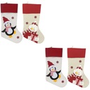 Vianočné ponožky Christmas Candy Socks 4 ks