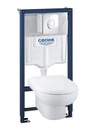 GROHE SOLIDO BETONOVANÉ WC SET S POMALY OTVORENÝM SEDADKOM