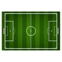 Plagáty 93x62 Fanúšikovské futbalové ihrisko