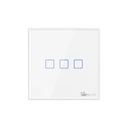 Bezdrôtový spínač svetiel Sonoff Sonoff T2EU3C-RF 433 MHz (3-kanálový)
