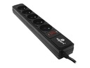 POWER STRIP s S ochranou 1,5m 5 ZÁSUVEK Prepäťová lišta