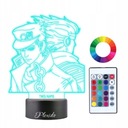 Jojo's Bizzare Adventure 3D LED Night Lamp Name