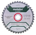 Pílový kotúč na drevo 216x30x1,8mm 40 zubov METABO