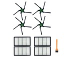 4x BOČNÉ KEFOVÉ FILTRE pre iRobot Roomba S9 S9+