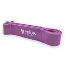 Cvičebný pás YellowPOWER Band - fialový, nosnosť 45-54 kg