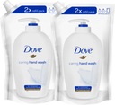 DOVE ošetrujúce hydratačné tekuté mydlo 2x500