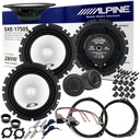 ALPINE podložky reproduktorov pre OPEL ASTRA G CALIBRA A MERIVA A OMEGA B VECTRA