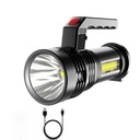 NABÍJAČNÁ T6 LEDCOB USB SOLARNÁ BATERKA