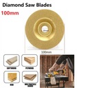 100 mm diamantové pílové kotúče sklo kotúča c
