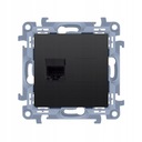 Počítačová zásuvka Cat.5e Matte black Simon 10