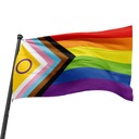 Dúhová vlajka pokrok hrdosť dúhová vlajka LGBT Zákaz