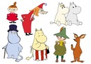 Potlač fondánu na tortu postavičky Moomins