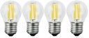 E27 LED žiarovka 4WAT Edison Filament 4 ks