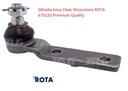 Kĺbová hlavica Claas Dominator 670120 HD ROTA