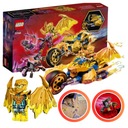 LEGO NINJAGO FÓRKY SÚPRAVY BLOKOV NA MOTORKY ZLATÝ JAY PRE CHLAPKOV