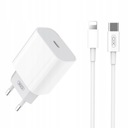 RÝCHLA 20W NABÍJAČKA + USB-C KÁBEL - BLESK IPHONE