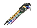 Imbusové kľúče dlhé farebné 1,5-10mm 9ks. S2