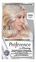 L'Oreal Paris Préférence Le Blonding vlasový toner Platinum Ice (01)