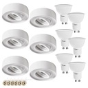 SADA 6X ZAPÁJANÝCH HALOGÉNOVÝCH LED GU10 9W SVET